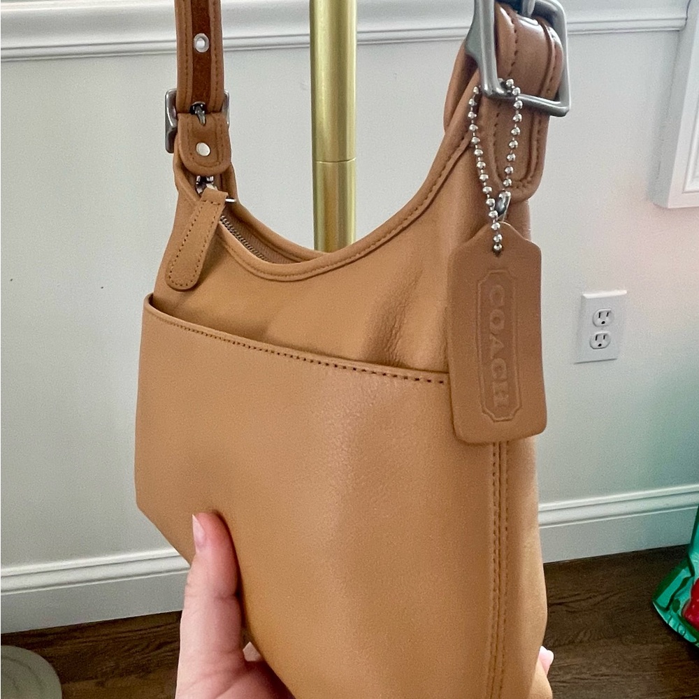 Vintage Coach Legacy Tan Shoulder Bag 9136